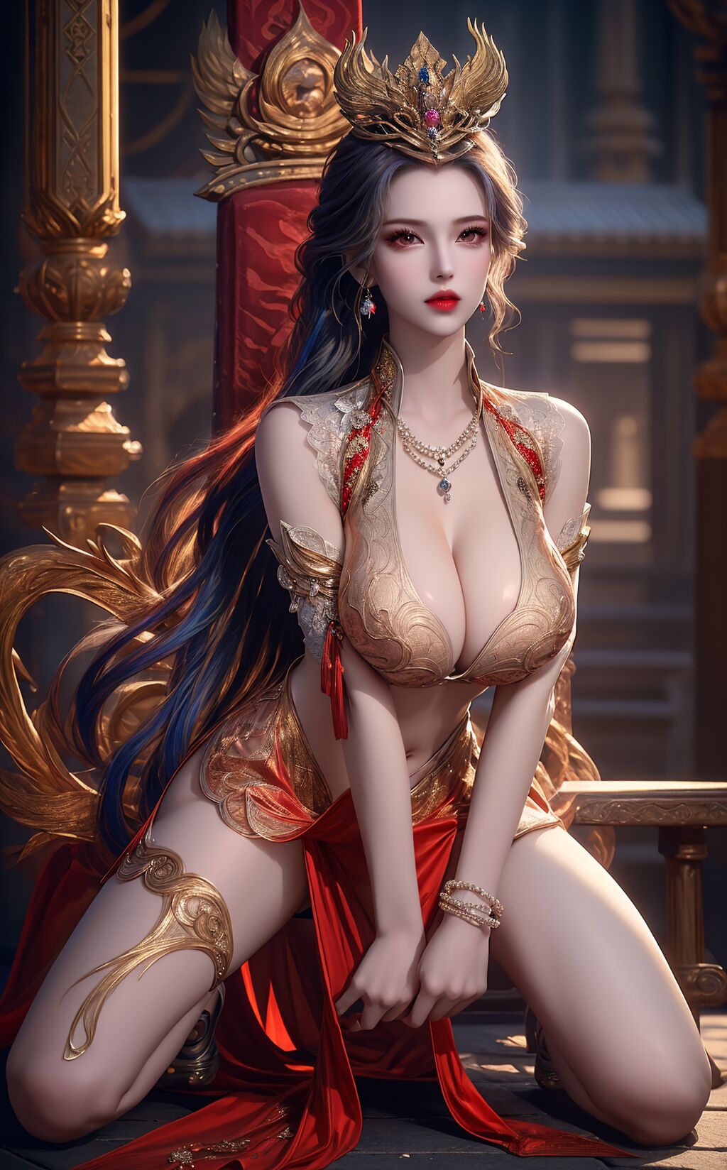 [AI Generated] Douluo Dalu Bibi Dong’s imperial concubine outfit